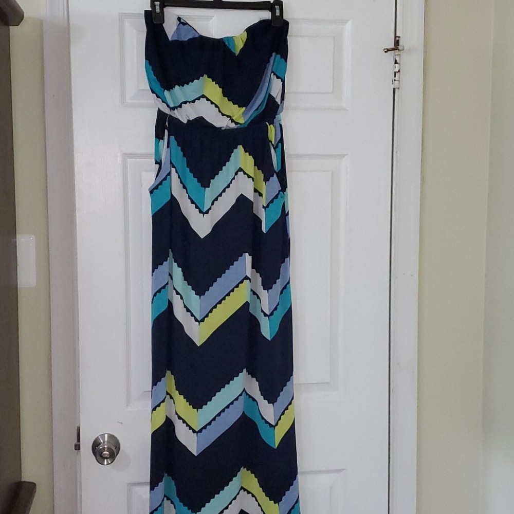 Strapless Maxi Dress